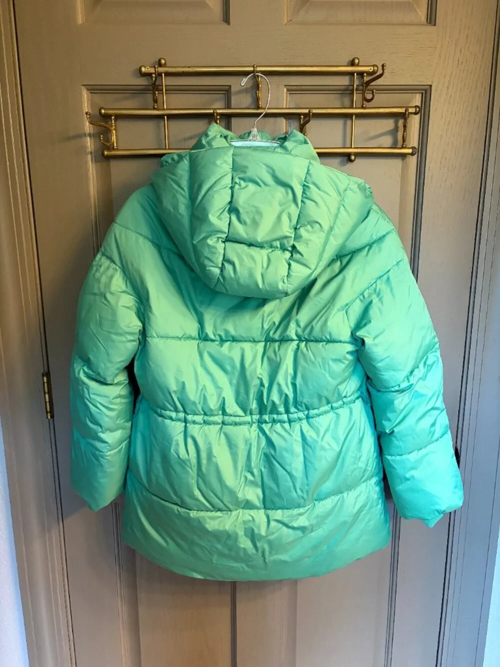 J. Crew Women's Chateau Puffer Coat - Classic Green